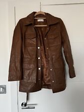 Mango leather jacket xs woman With Belt