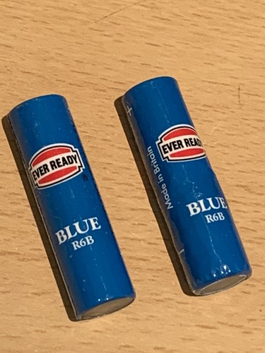 Vintage battery 2pcs eveready - vintage,