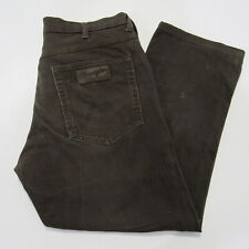 Wrangler Arizona VTG Mens Regular Straight  Stretch Brown W35 / L26 REF (M18347)