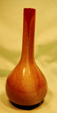 Jackfield Ironbridge Pottery Vase  Steaky Brown. In very good condition