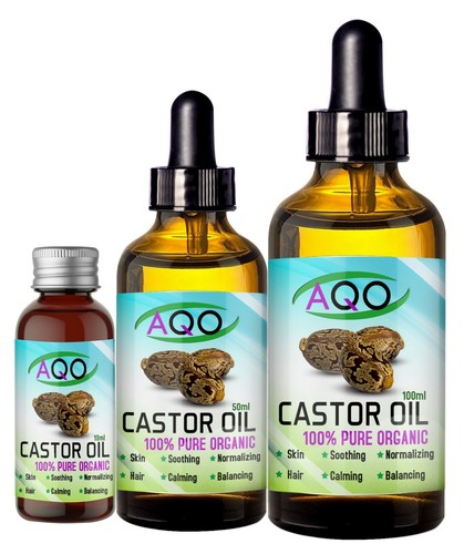 Organic castor oil - oil, cold