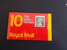 GO1a £1.80 Machin Window Booklet Ref C Harrison Printing + Round Tab (10 x 18p)