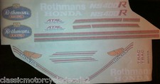 HONDA NS400R ROTHMANS RESTORATION DECAL SET IMPROVED!!!