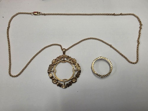 Vintage 9ct gold - gold, full