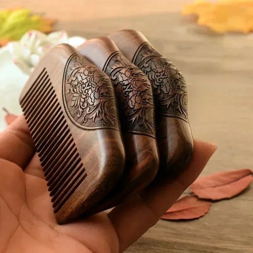 Pocket wooden comb - pocket,