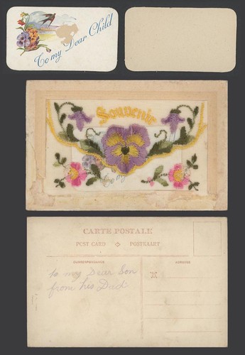 Ww1 silk embroidered - ww1,