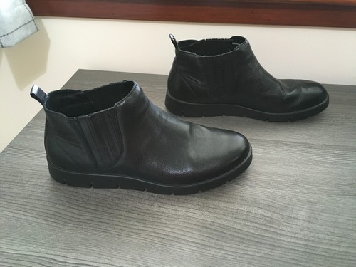 Ecco ladies leather wedge - ladies,