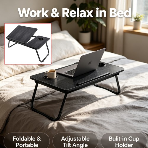 Folding laptop table - table, stand