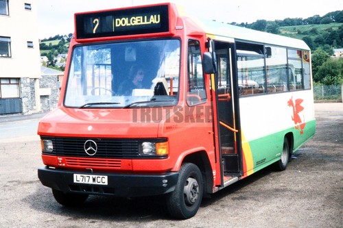 35mm slide crosville mercedes - crosville,