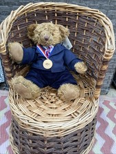 Vintage Round Wicker Child’s/ Display Chair . Great Condition For Age