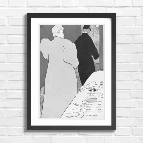 Vintage art nouveau - art, couple