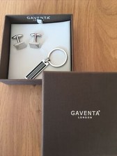 Gaventa London Cuff links And Keyring, New