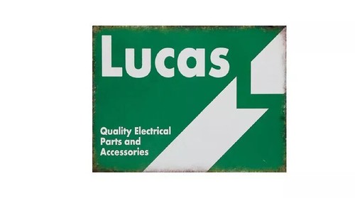 Lucas parts retro - metal, sign