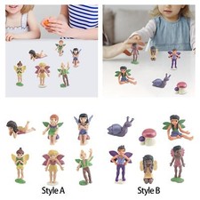 6 Pieces Little Fairy Ornament Small Fairy Figurines Home Decoration Garden