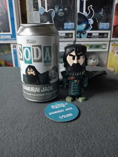 Funko soda samurai jack vinyl - jack,