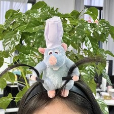 Ratatouille Hairband Cartoon Plush Doll Headband French Wide-brimmed Hairpin