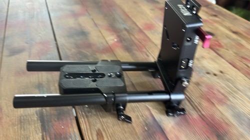 Nitze mount battery plate - battery, +