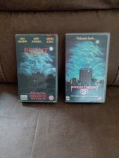 Fright Night 1 & 2 VHS horror