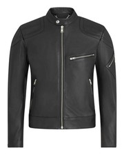 Belstaff Men's Black Leather T