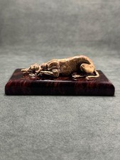 Greyhound Dog Figurine Cast