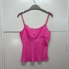 Dosa Silk Pink Cami Vest Top