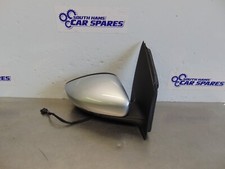 Volkswagan Polo Wing Mirror 6R 09-13 Drivers right silver LA7W indicator 6 pin