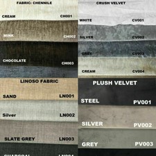 Crushed Velvet Chenille Linen