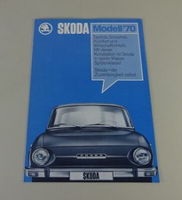 Brochure Skoda S 100 / 100 L /