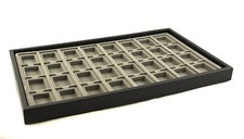 Large Black Plastic Stackable