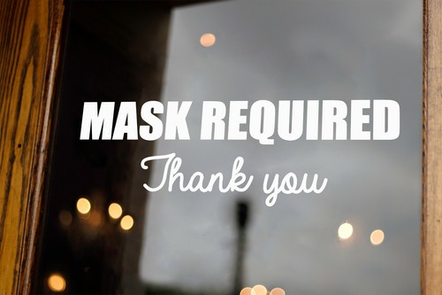 Mask required thank - mask,
