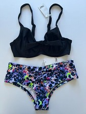 POUR MOI BLACK ANIMAL PRINT