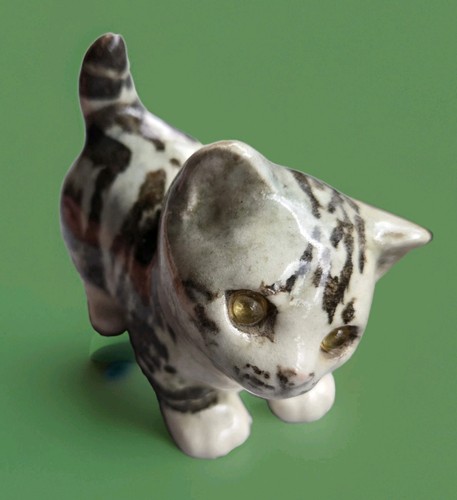 Winstanley pottery tabby - tabby, cat