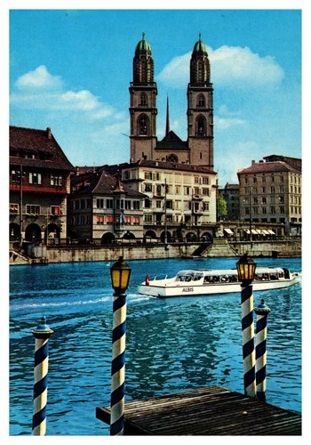 Postcard switzerland zurich - switzerland,