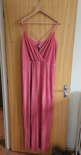 Asos pink plissé - plissé, wrap