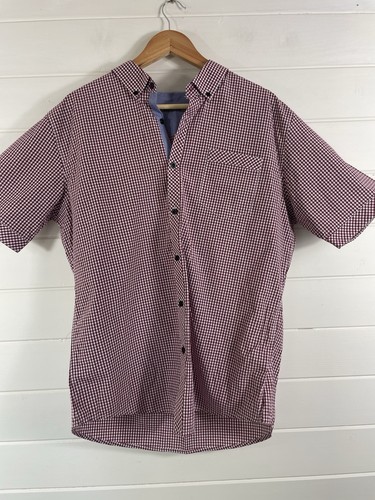 Jeff banks red gingham - banks,