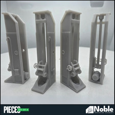 Depot Lifting Jacks - OO Gauge 1:76 (Pack of 4) | Model Railway Scenery