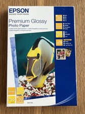 Epson Premium Glossy Photo Paper 6x4" (15x10cm) 50 Sheets S041729 - NEW
