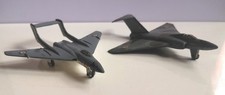 2 x Dinky Aircraft 1 Gloster Javelin. 1 D H 110 sea Vixen