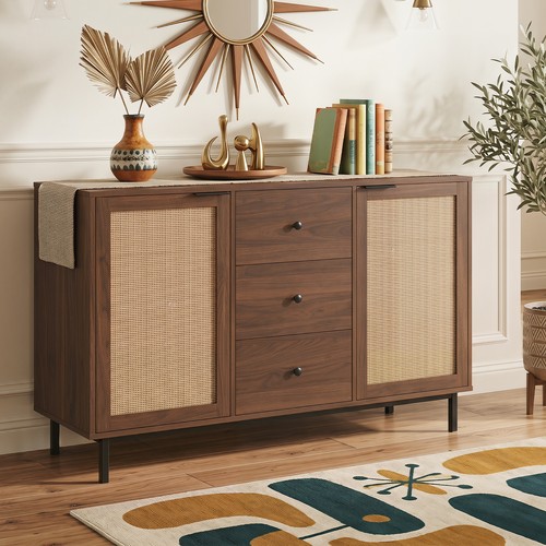 Wooden console table - wooden, 120