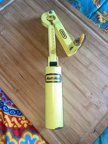Autolok yellow security lock - autolok,