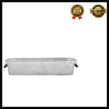 Durable Old Zinc Oval Planter