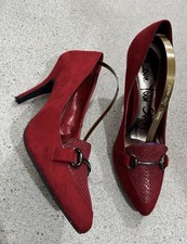 George women red high - george, women's
