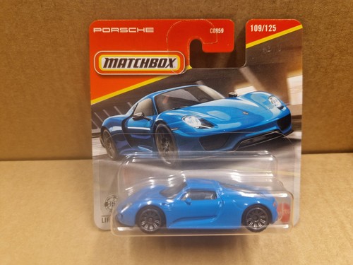 Matchbox porsche 918 spyder - matchbox,