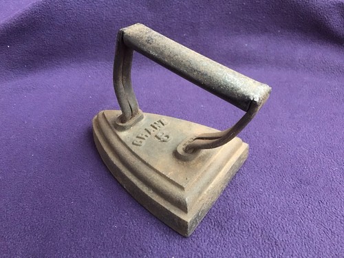 Antique cast iron flat - antique,