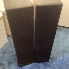 KEF Coda 10 Black Speakers pair Rare Vintage Immaculate 6ohm SP3268. 