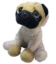 Paws Pug Sequin Plush – 9"