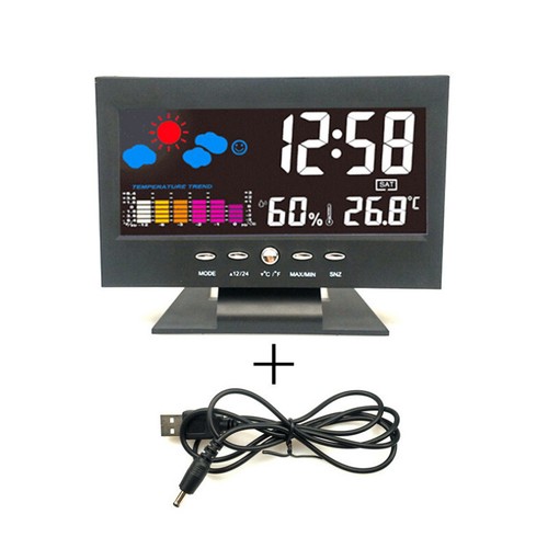 Led digital lcd display alarm - digital,
