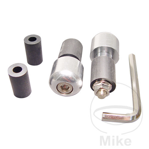 Silver handle bar - bar, end