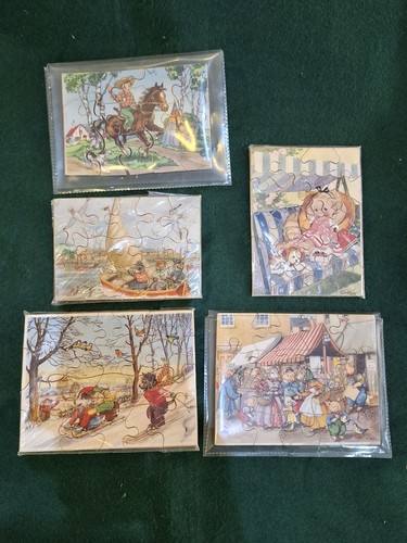 Vintage wooden jiigsaw puzzle - vintage,