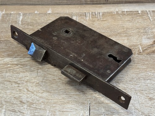 Antique metal rim lock - antique,